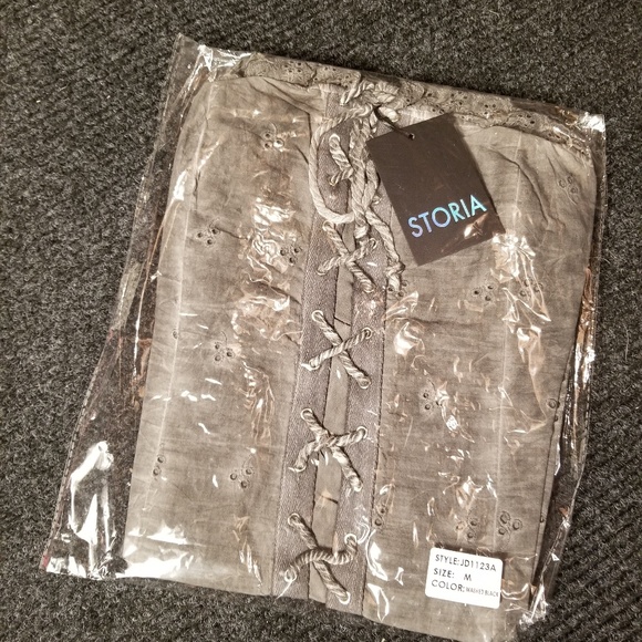 SIZES S/M/L CHARCOAL DRESS - Picture 3 of 4